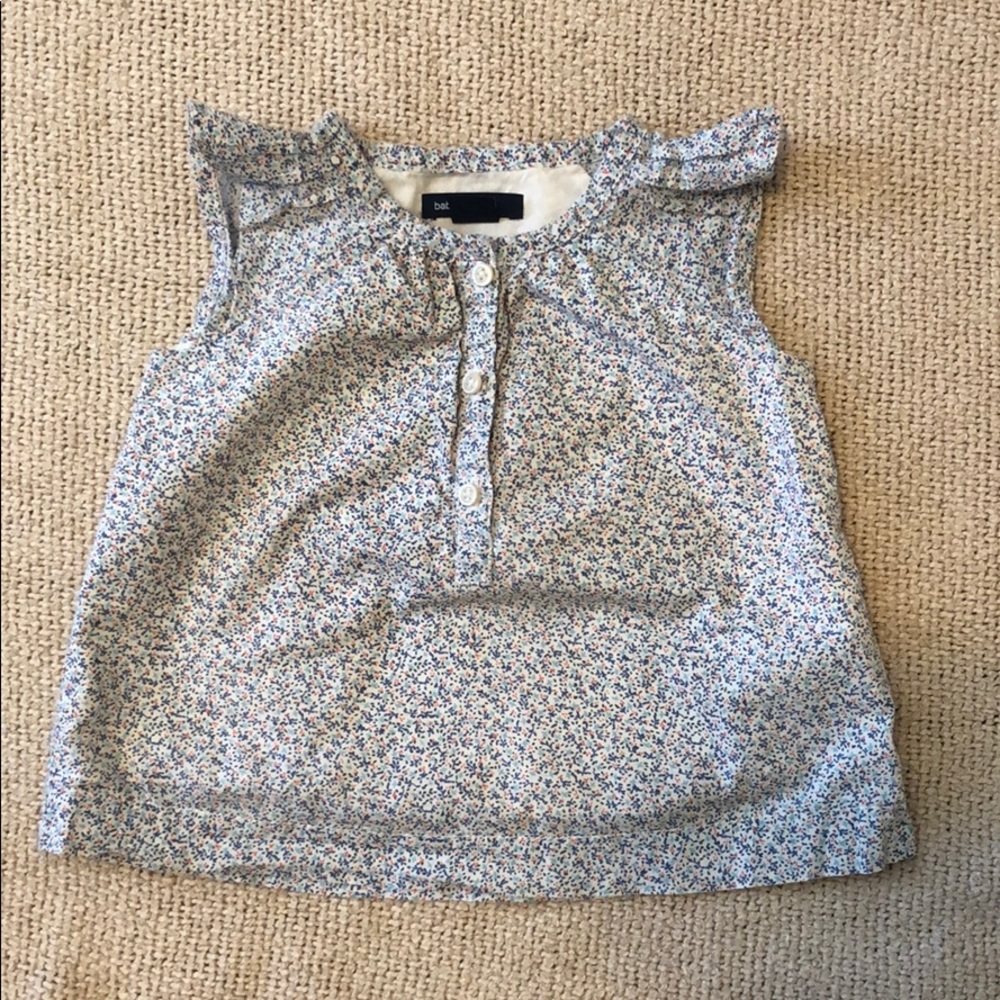 Baby Gap Flutter Sleeve Blouse